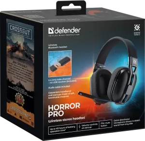 Defender - Wireless stereo headset Horror PRO