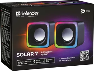 Defender - 2.0 Speaker system Solar 7 Defender - 2.0 Speaker system Solar 7