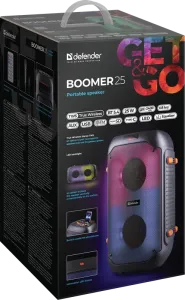Defender - Portable speaker Boomer 25