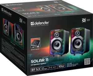 Defender - 2.0 Speaker system Solar 11 Defender - 2.0 Speaker system Solar 11