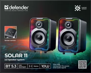 Defender - 2.0 Speaker system Solar 11 Defender - 2.0 Speaker system Solar 11