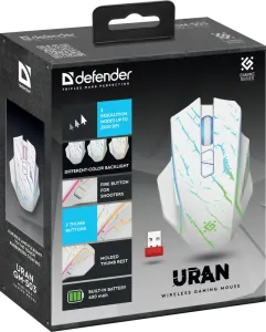 Defender - Wireless gaming mouse Uran GM-503