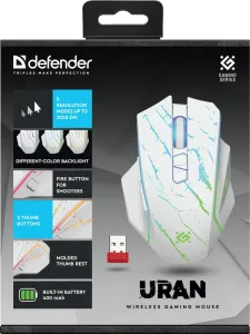 Defender - Wireless gaming mouse Uran GM-503