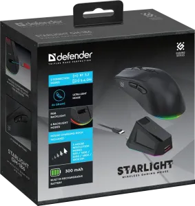 Defender - Wireless gaming mouse Starlight GM-186
