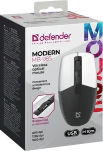 Defender - Wireless optical mouse Modern MB-985