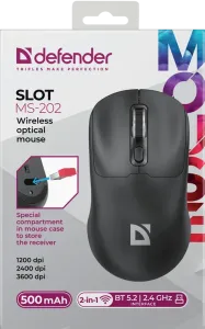 Defender - Wireless optical mouse Slot MS-202