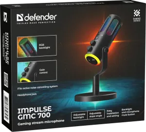 Defender - Gaming stream microphone Impulse GMC 700