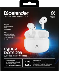 Defender - Wireless stereo headset CyberDots 299