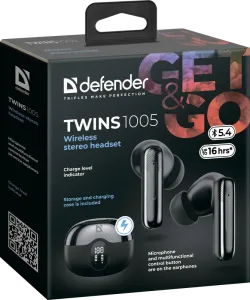 Defender - Wireless stereo headset Twins 1005