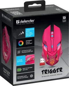 Defender - Wireless gaming mouse Trigger GM-934