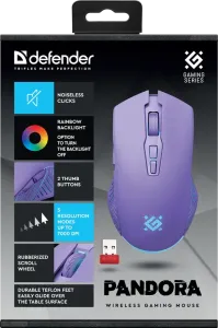 Defender - Wireless gaming mouse Pandora GM-502