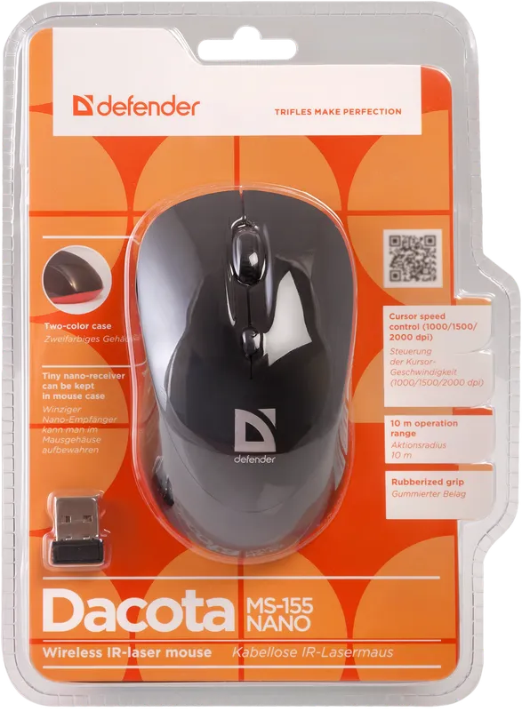 Defender - Wireless IR-laser mouse Dacota MS-155