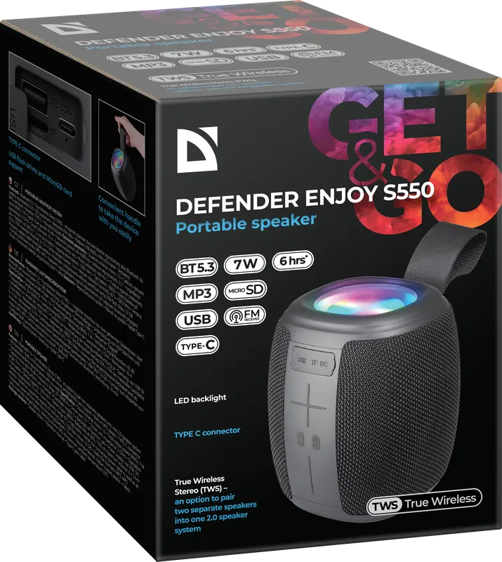Defender - Portable speaker Enjoy S550