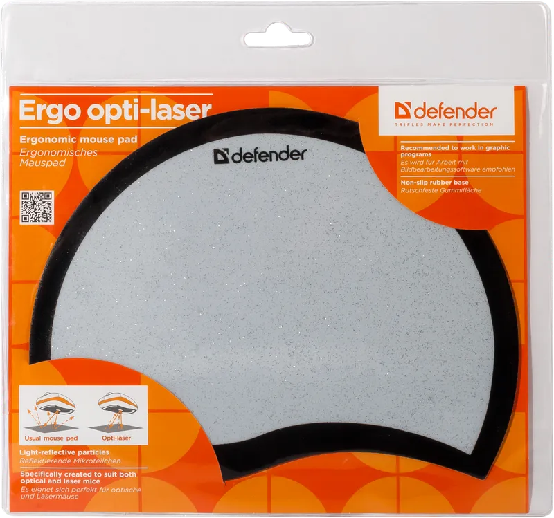 Defender - Mouse pad Ergo opti-laser