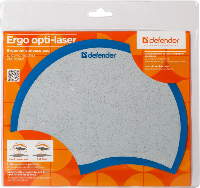 Defender - Mouse pad Ergo opti-laser
