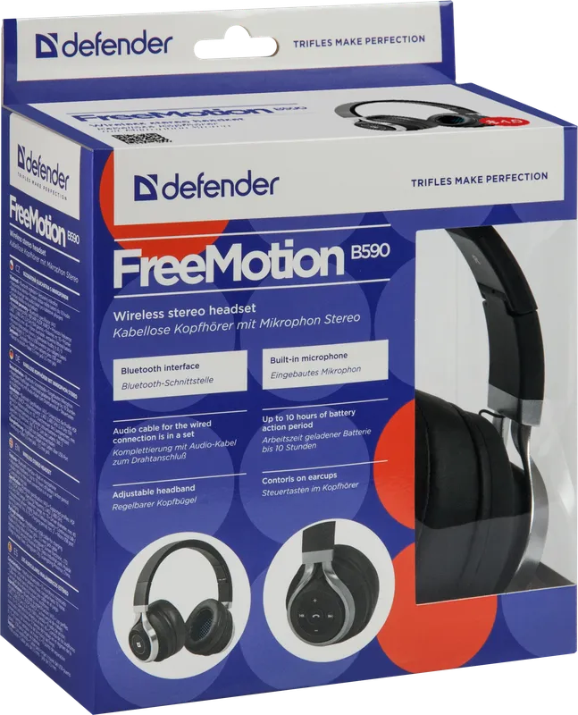 Defender - Wireless stereo headset FreeMotion B590