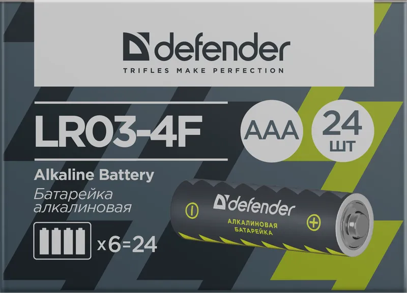 Defender - Alkaline Battery LR03-4F