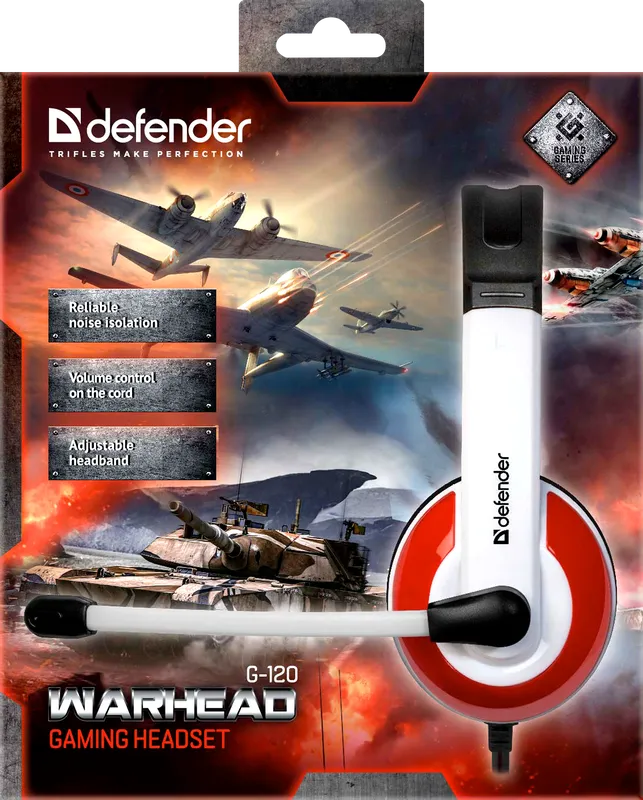 Defender - Gaming headset Warhead G-120