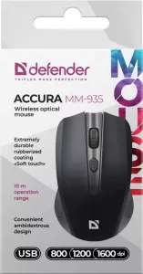 Defender - Wireless optical mouse Accura MM-935