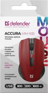 Defender - Wireless optical mouse Accura MM-935