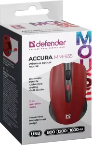 Defender - Wireless optical mouse Accura MM-935