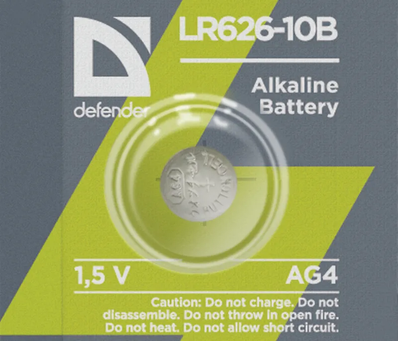 Defender - Alkaline Battery LR626-10B