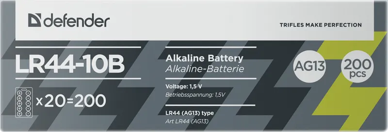 Defender - Alkaline Battery LR44-10B