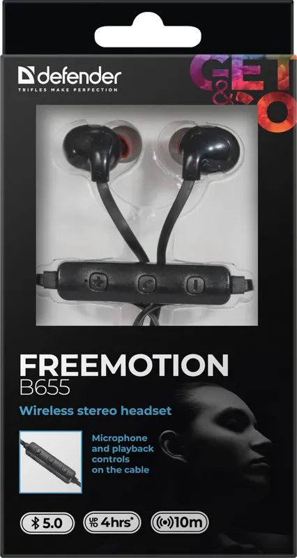 Defender - Wireless stereo headset FreeMotion B655
