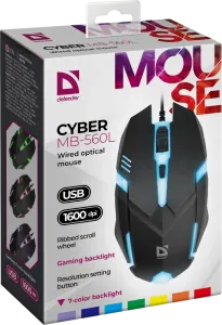 Defender - Wired gaming mouse Сyber MB-560L