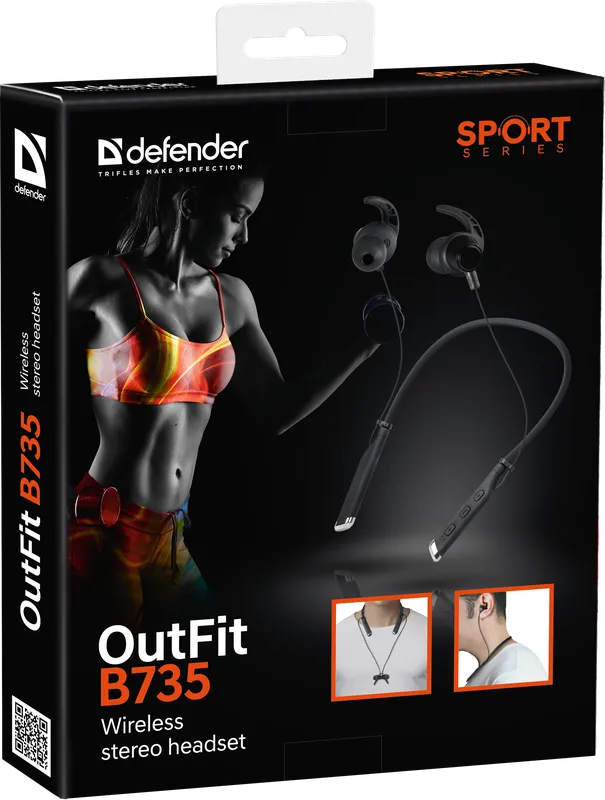 Defender - Wireless stereo headset OutFit B735
