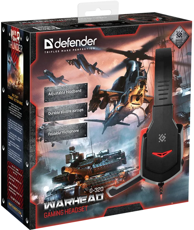 Defender - Gaming headset Warhead G-320