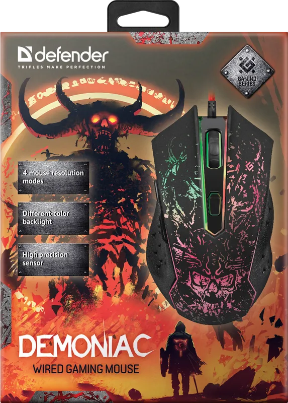 Defender - Wired gaming mouse Demoniac GM-540L