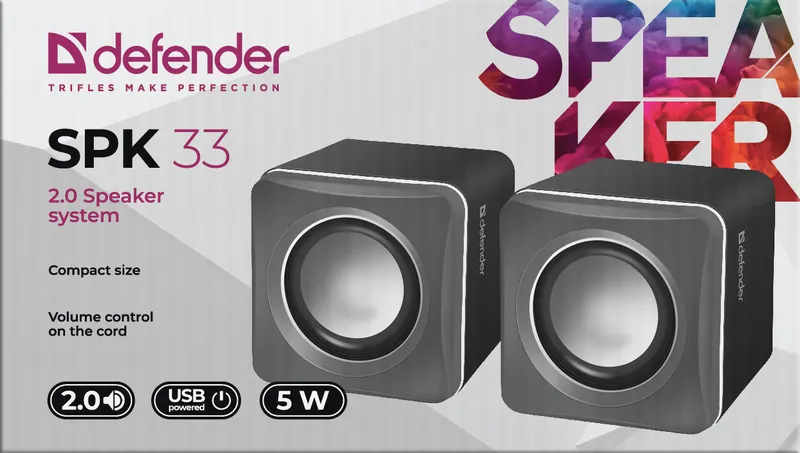 Defender - 2.0 Speaker system SPK 33