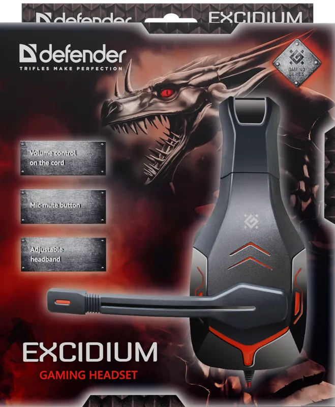 Defender - Gaming headset Excidium