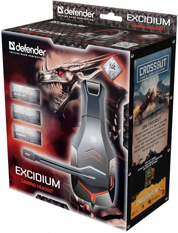 Defender - Gaming headset Excidium