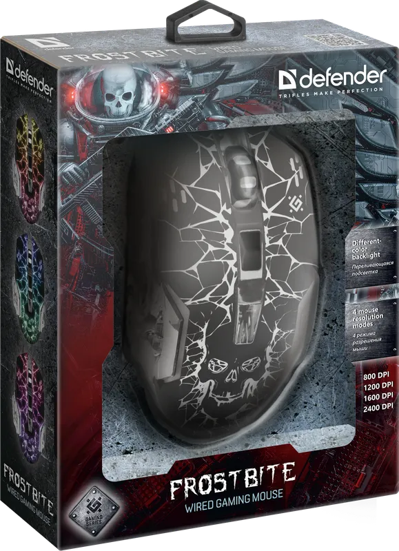 Defender - Wired gaming mouse FrostBite GM-043