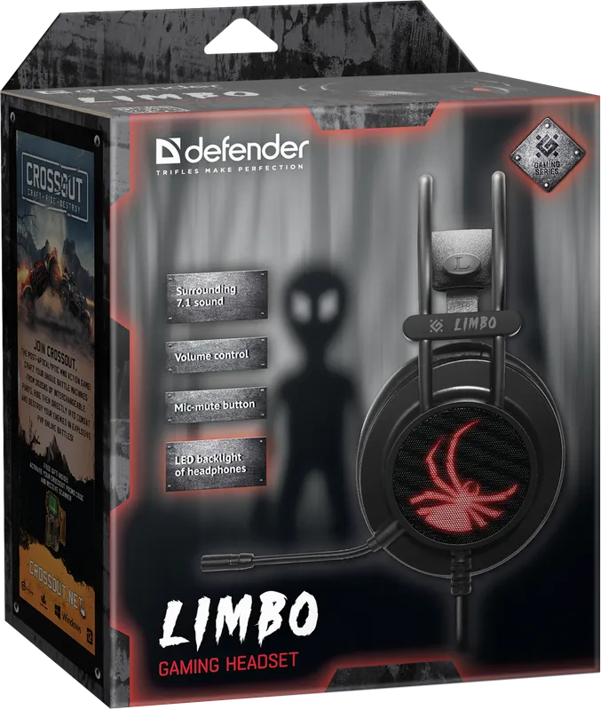 Defender - Gaming headset Limbo