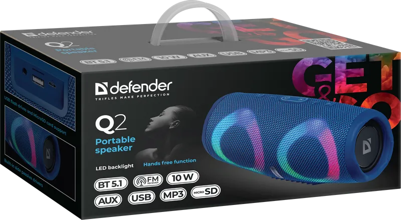 Defender - Portable speaker Q2