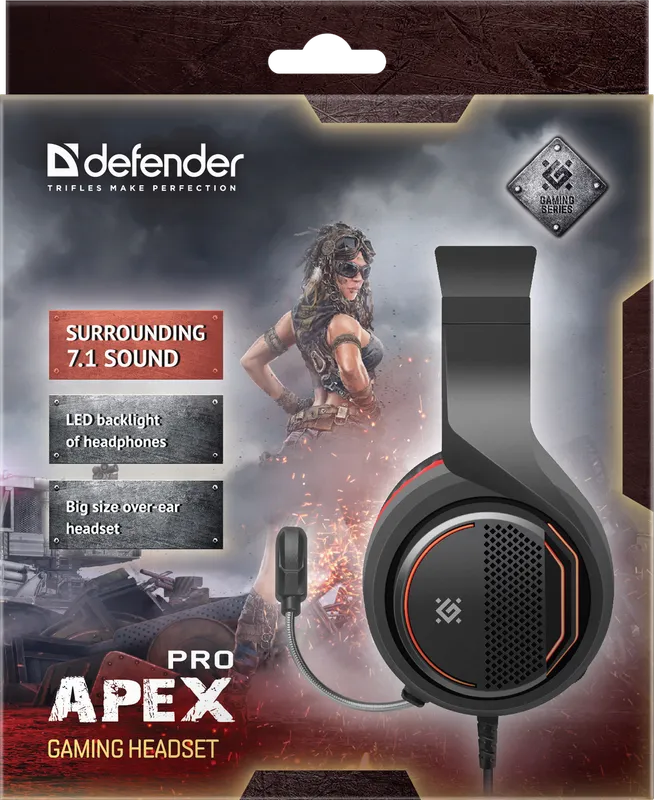 Defender - Gaming headset Apex Pro
