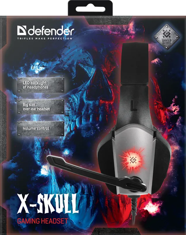 Defender - Gaming headset X-Skull