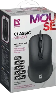 Defender - Wired optical mouse Classic MB-230