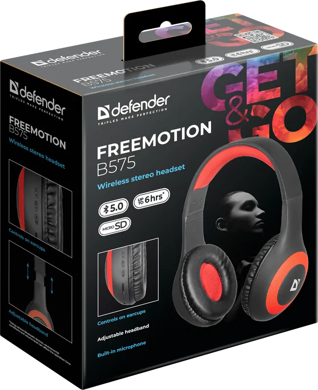 Defender - Wireless stereo headset FreeMotion B575