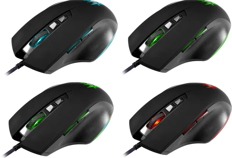 Defender - Wired gaming mouse Wolverine GM-700L