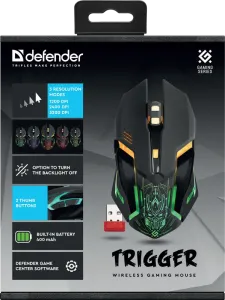 Defender - Wireless gaming mouse Trigger GM-934