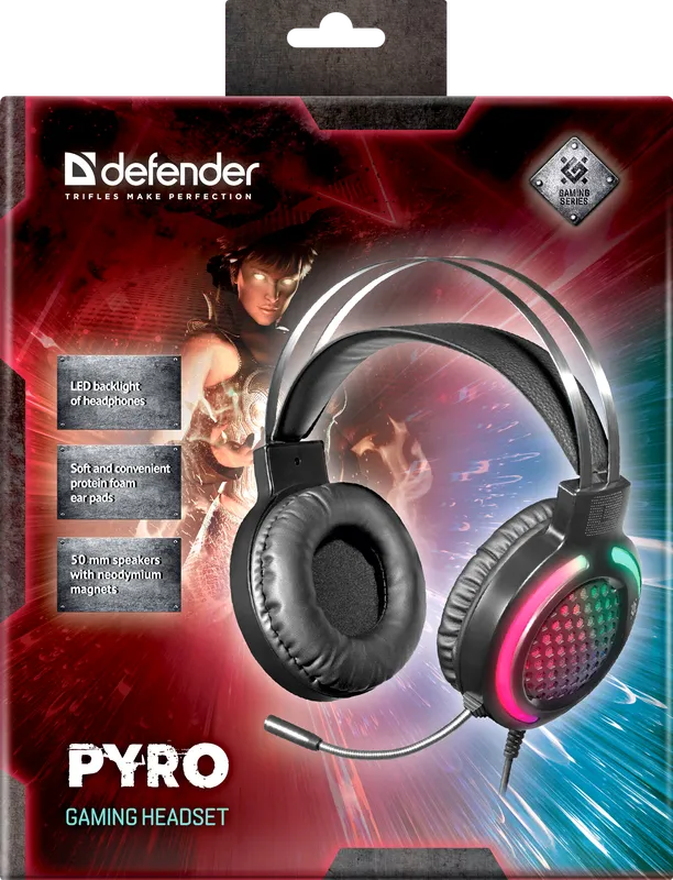 Defender - Gaming headset Pyro