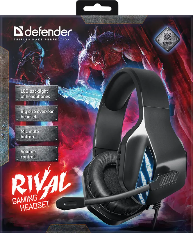 Defender - Gaming headset Rival