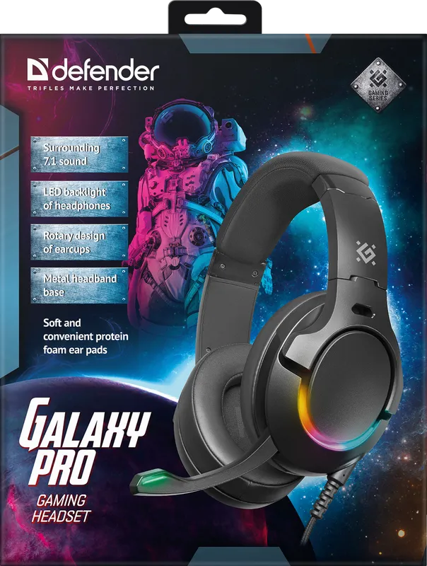 Defender - Gaming headset Galaxy Pro