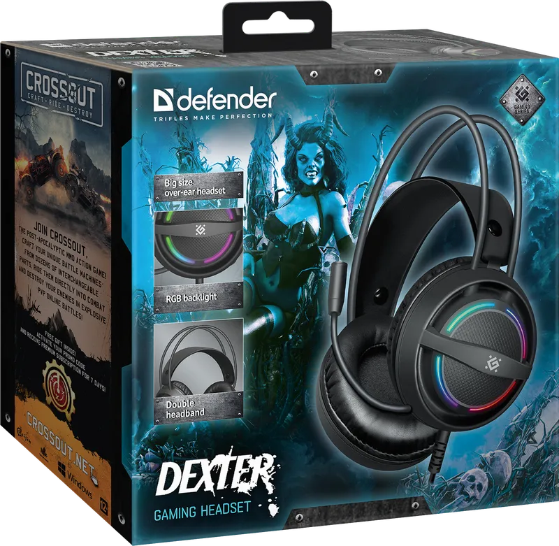 Defender - Gaming headset Dexter