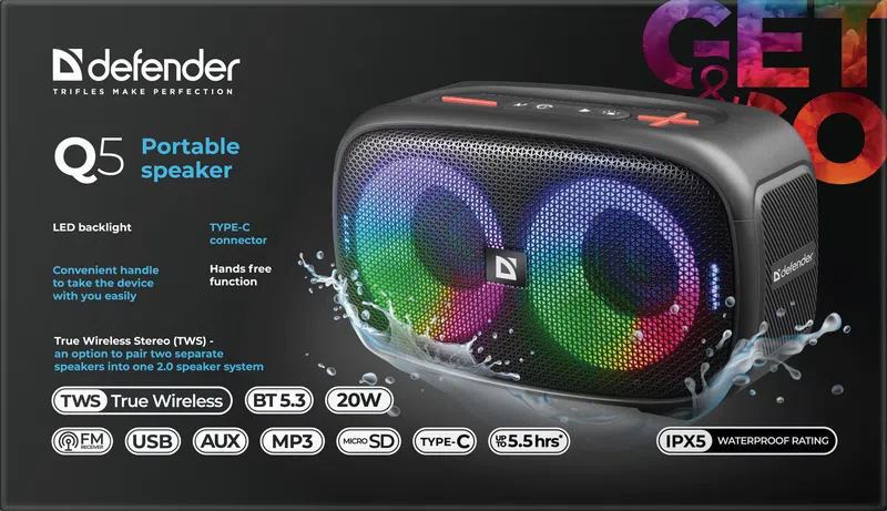 Defender - Portable speaker Q5