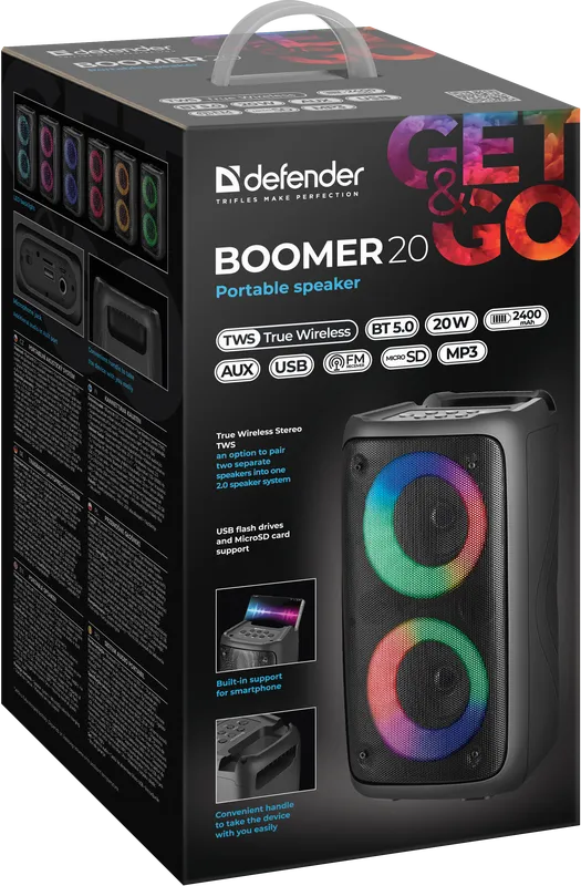 Defender - Portable speaker Boomer 20